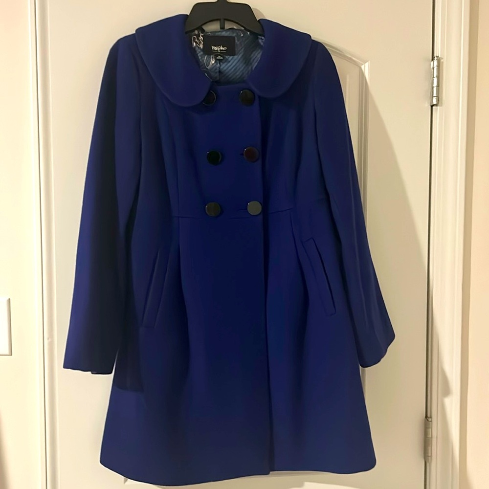 Women’s cobalt blue medium Mossimo pea coat